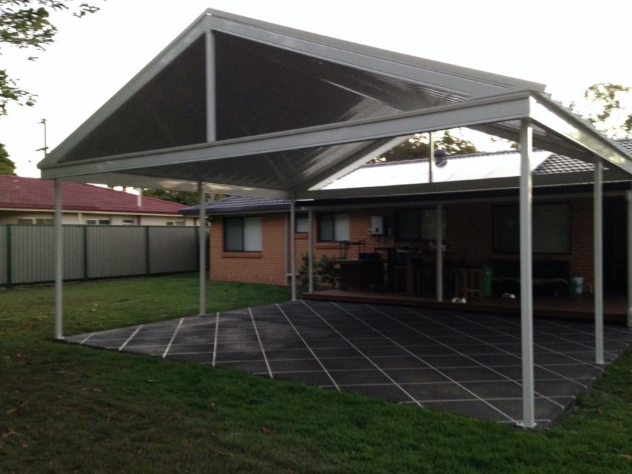 Completed Gable Patio